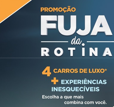 Promoção Caixa e Mastercard Fuja da Rotina