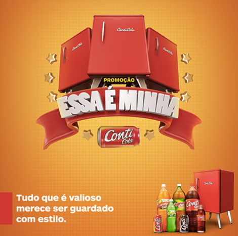 Promoção Essa É Minha Conti Cola
