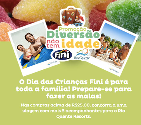 Promoção Fini e Rio Quente Resorts Diversão Não Tem Idade