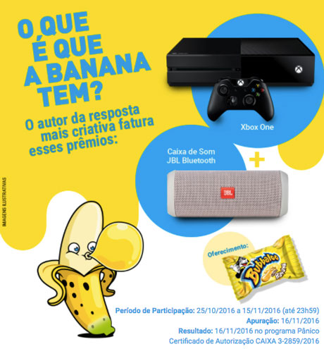 Promoção Jovem Pan O que é que a Banana tem?