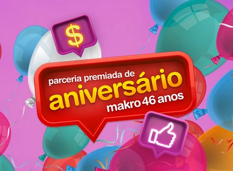 Promoção Parceria Premiada de Aniversário Makro