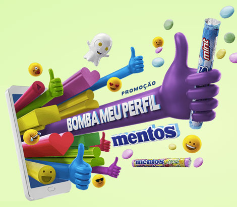 Promoção Bomba Meu Perfil Mentos