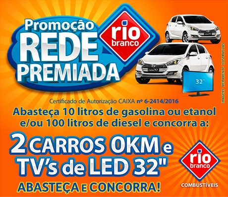 Promoção Rede Premiada Rio Branco