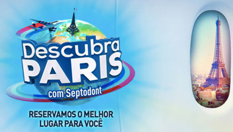 Promoção Descubra Paris com Septodont