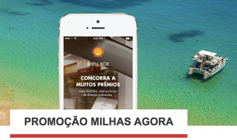 Promoção Shell Milhas Agora