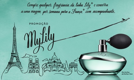 Promoção O Boticário My Lily