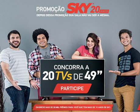 Promoção Sky 20 Anos