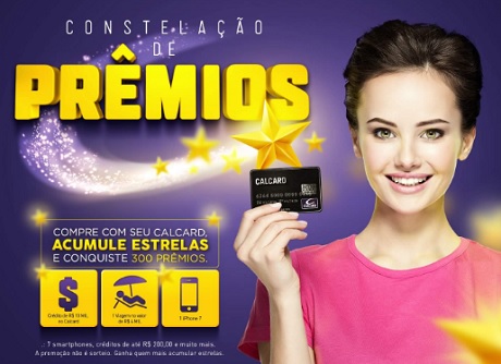 Promoção Calcard Constelação de Prêmios