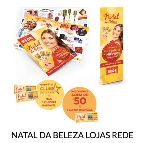 Promoção Natal da Beleza Lojas Rede