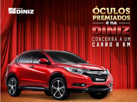 Promoção Óculos Premiados é na Diniz