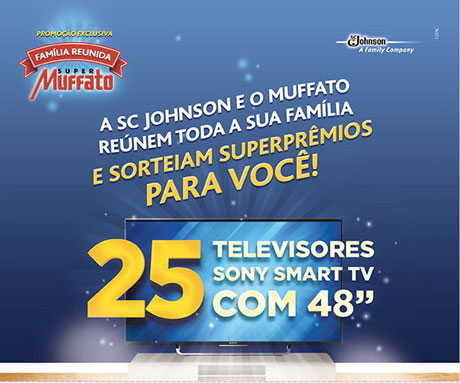 Promoção Super Muffato e SC Johnson Família Reunida