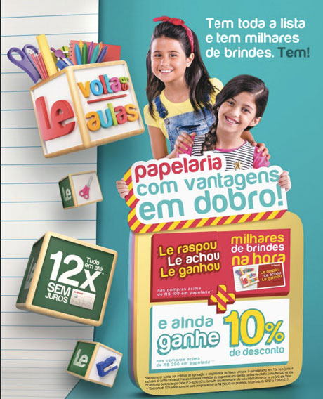 Promoção Le Biscuit Le Raspou, Le Achou, Le Ganhou