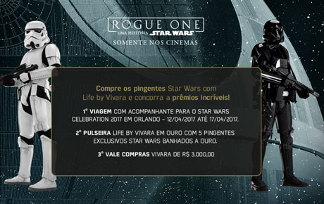 Promoção Star Wars Com Life By Vivara