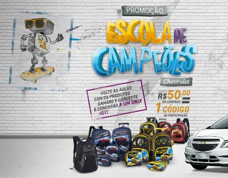 Promoção Chevrolet Escola de Campeões
