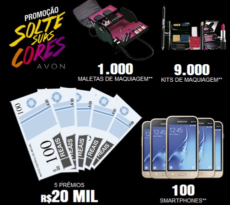 Promoção Avon Solte Suas Cores