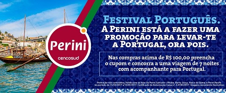 Promoção Lojas Perini Festival Português