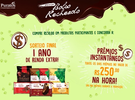 Promoção Puratos Bolso Recheado