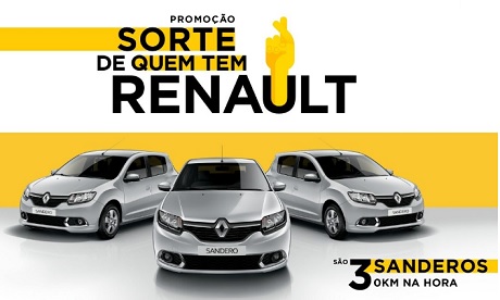 Promoção Sorte de Quem Tem Renault