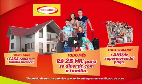 Promoção Sabores de Família Ajinomoto