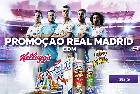 Promoção Real Madrid com Kellogg’s e Pringles