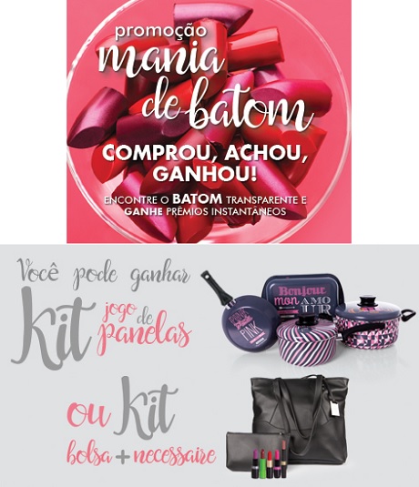 Promoção Abelha Rainha Cosméticos Mania de Batom