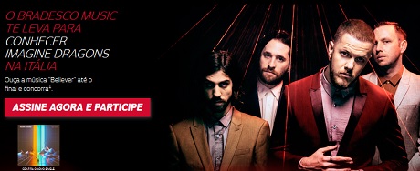 Promoção Bradesco Music Imagine Dragons em Verona