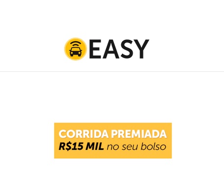 Promoção Easy Taxi Corrida Premiada