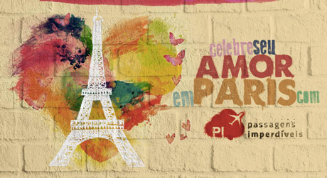 Concurso Celebre seu amor em Paris com o Passagens Imperdíveis