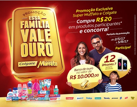 Promoção Super Muffato Essa Familia Vale Ouro