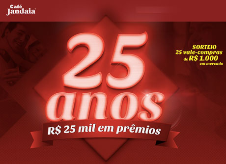 Promoção Café Jandaia 25 Anos