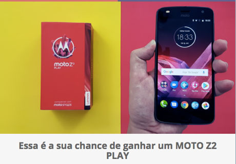 Promoção Gleam Ganhe um Moto Z2 Play