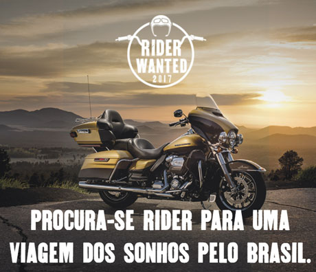 Promoção Harley-Davidson Rider Wanted