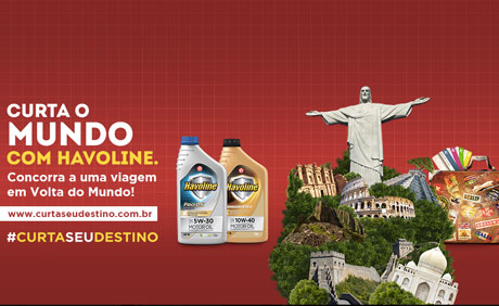 Promoção Curta o Mundo com Havoline