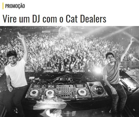 Promoção MIX FM Cat Dealers