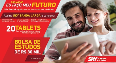 Promoção Sky Eu Faço Meu Futuro