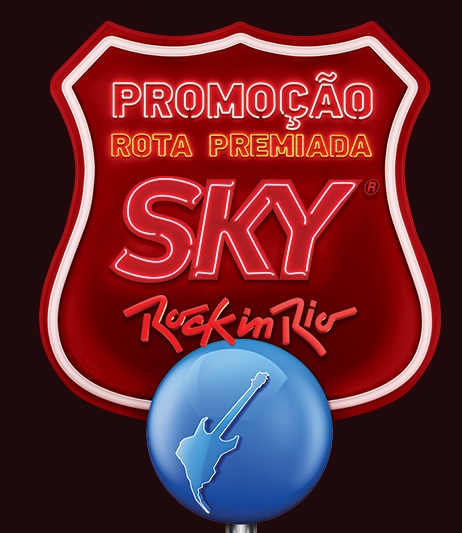 Promoção Rota Premiada Sky Rock in Rio