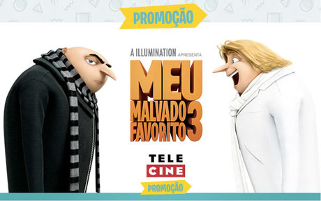Promoção Telecine Meu Malvado Favorito 3