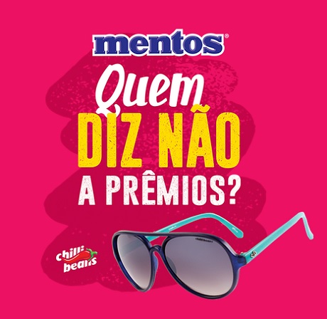 Promoção Mentos Quem Diz Não a Prêmios