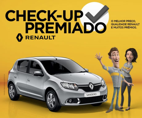 Promoção Renault Check-up Premiado