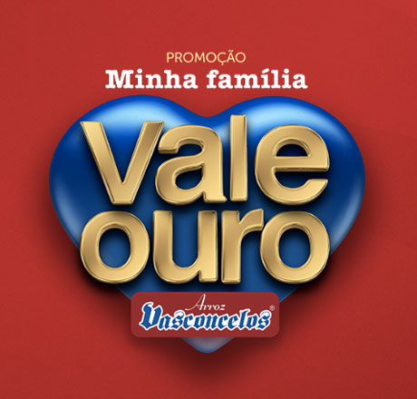 Promoção Minha Família Vale Ouro Arroz Vasconcelos