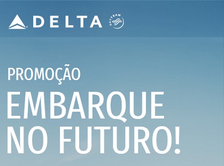 Promoção Delta Air Lines Embarque no Futuro