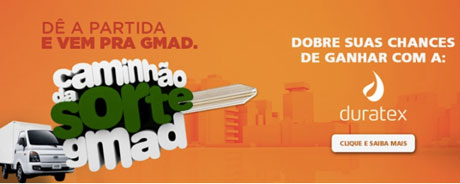 Promoção Caminhão da Sorte GMAD