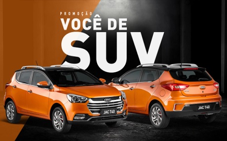Promoção JAC Motors Você de SUV