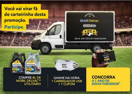 Promoção Mobil Delvac Utilitário Futebol Clube