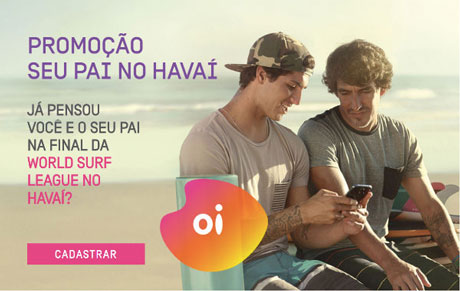 Promoção Oi Seu Pai no Havaí