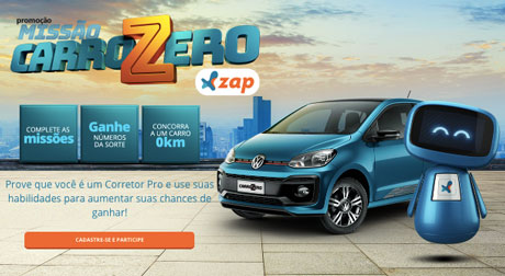 Promoção ZAP Missão Carro Zero
