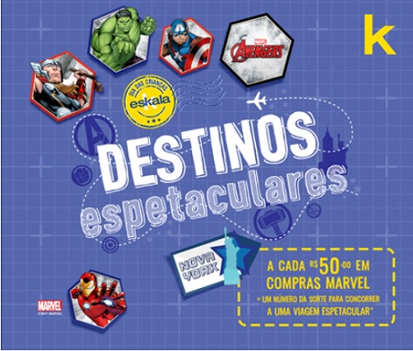 Promoção Lojas Eskala Destinos Espetaculares