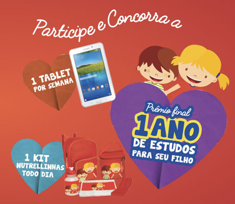 Promoção Apaixonados por Nutrellinhas