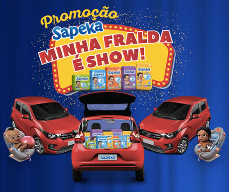 Promoção Sapeka Minha Fralda É Show