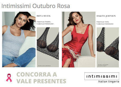 Promoção Intimissimi Outubro Rosa